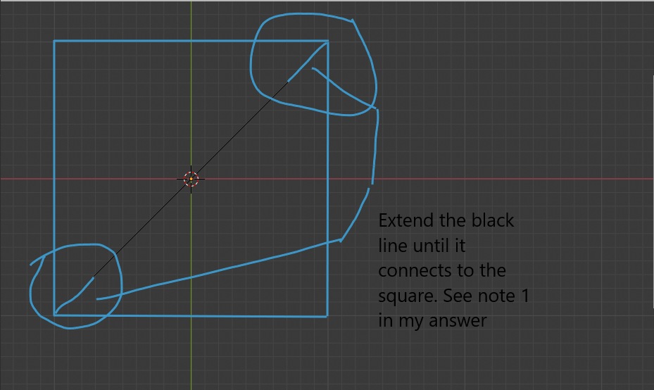 Python draw 2 vertices under specified angle EDIT! Blender Stack Exchange
