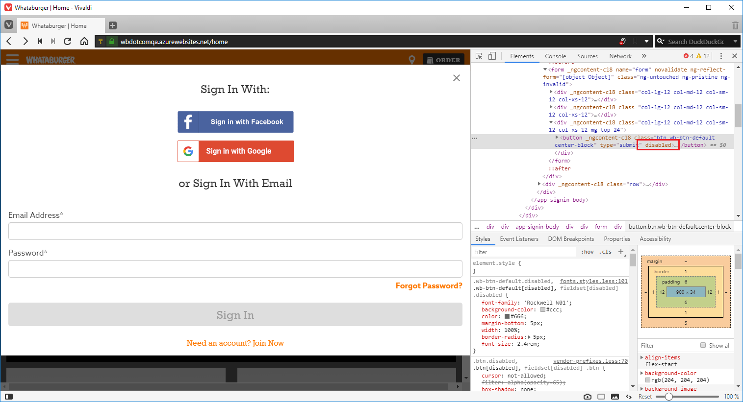 selenium webdriver Explicit wait not working for my code as that line