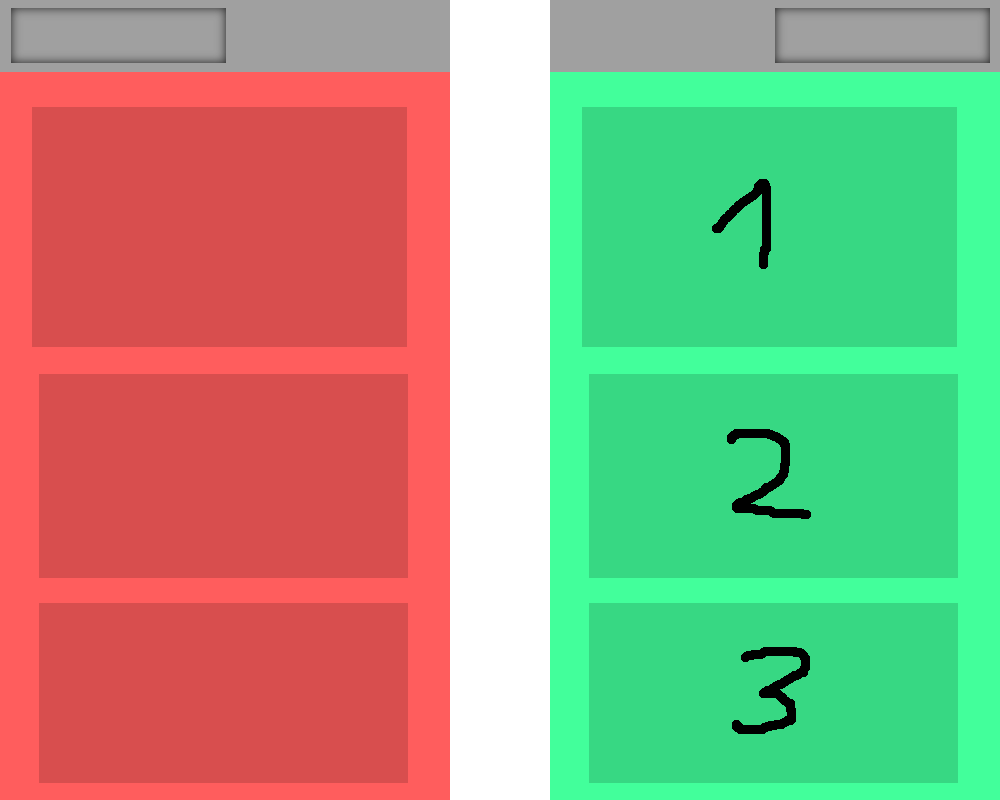 Bootstrap 4 switch between cols on mobile