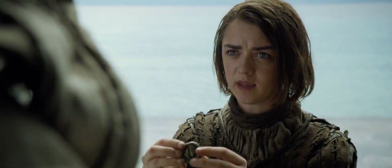 game of thrones What does the coin used by the Faceless Men look like