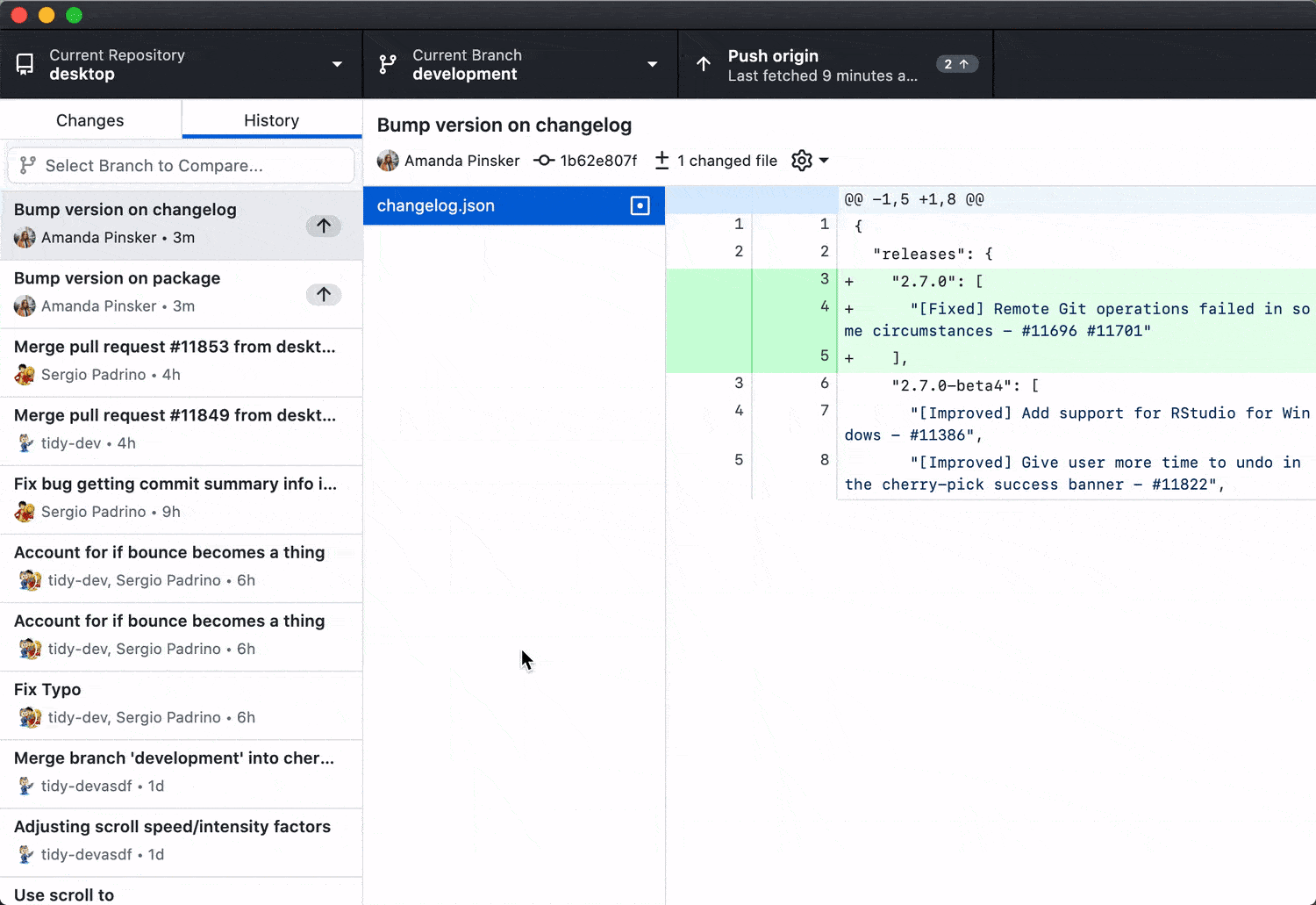 git "Cherrypick" in Github App for Mac Stack Overflow
