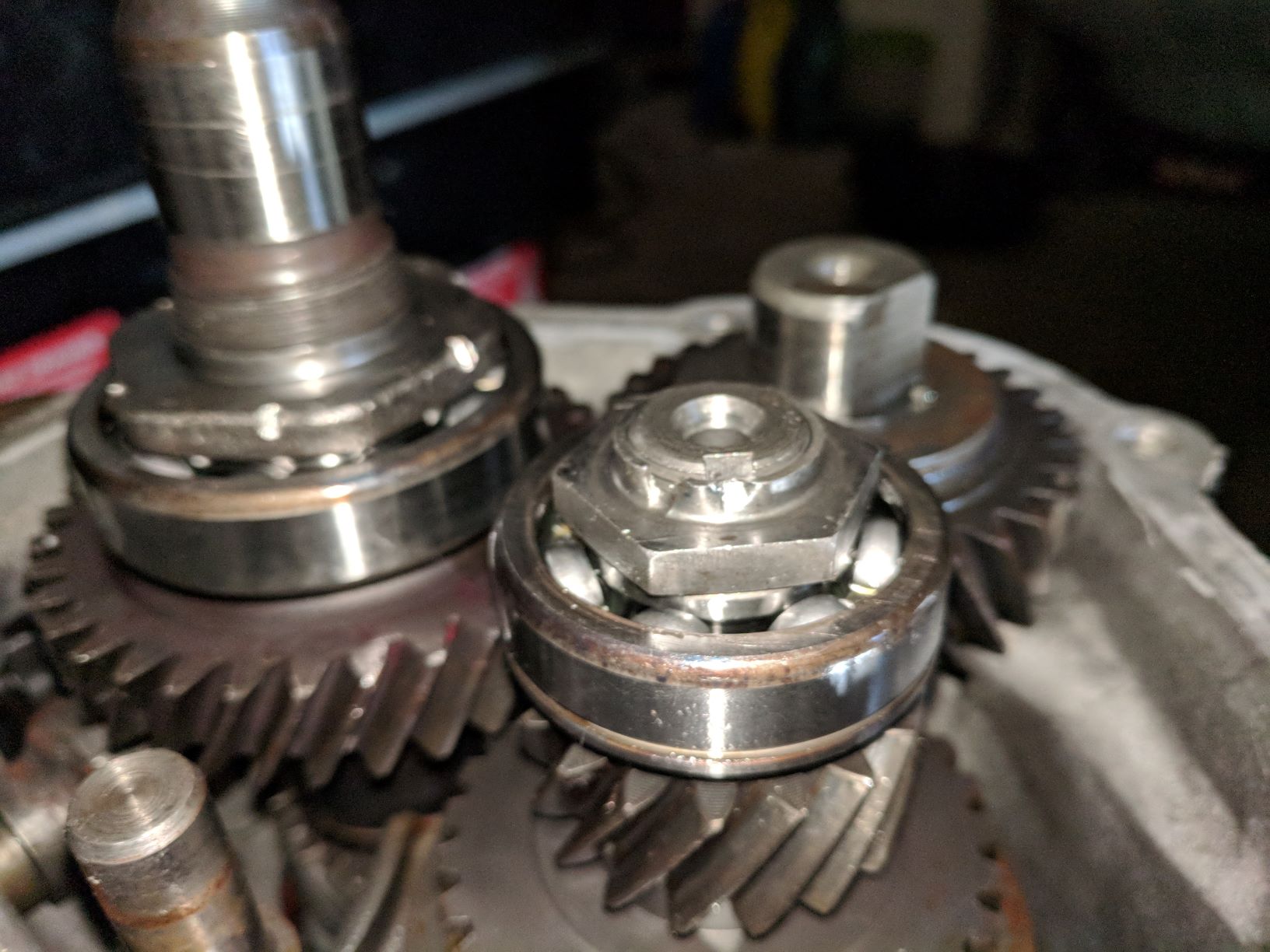 f 150 Just purchased a "rebuilt" transmission. Do these bearings look