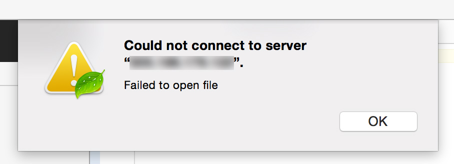 Panic Coda 2.5.1 SFTP No longer connects "Could not connect to server