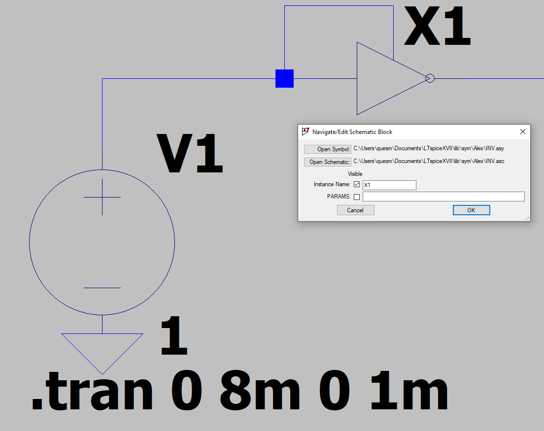 Electrical How to store custom ltspice symbols/schematics in a
