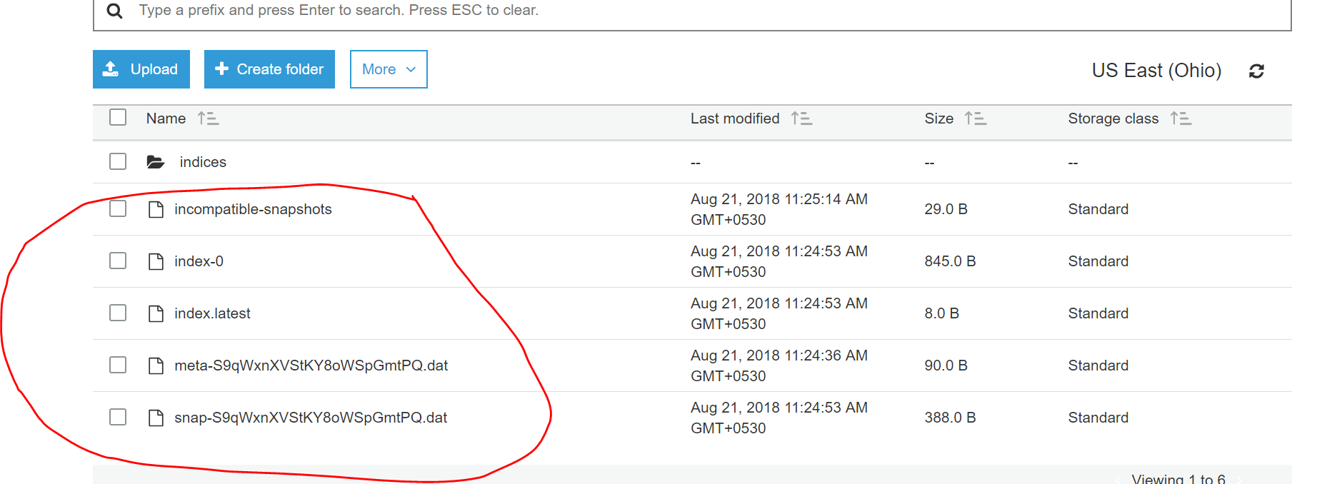 amazon web services Don't want to upload extra files from AWS Elastic
