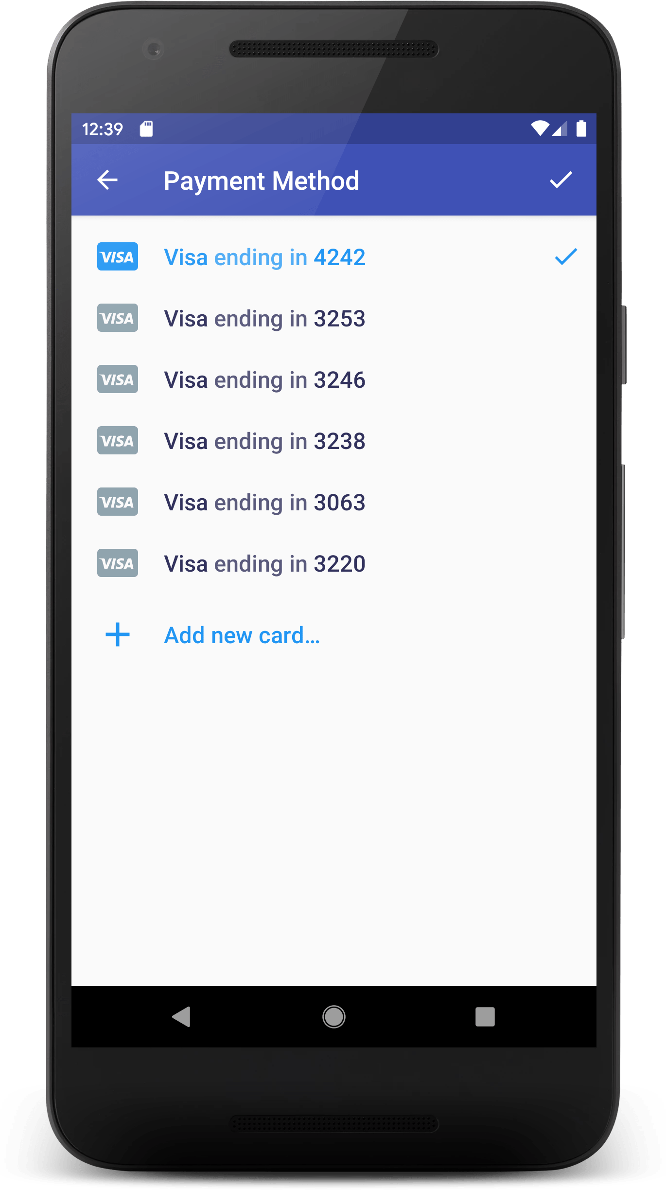 Android stripe get payment methods (sources / saved cards)? Stack