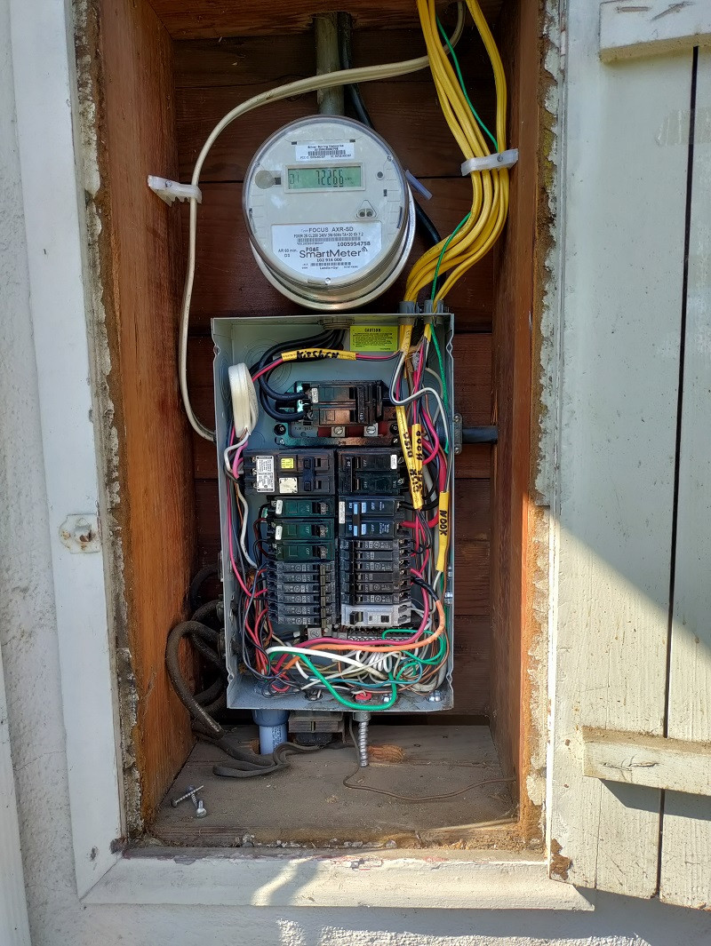 Electrical Panel in Exterior Wall - Home Improvement Stack Exchange