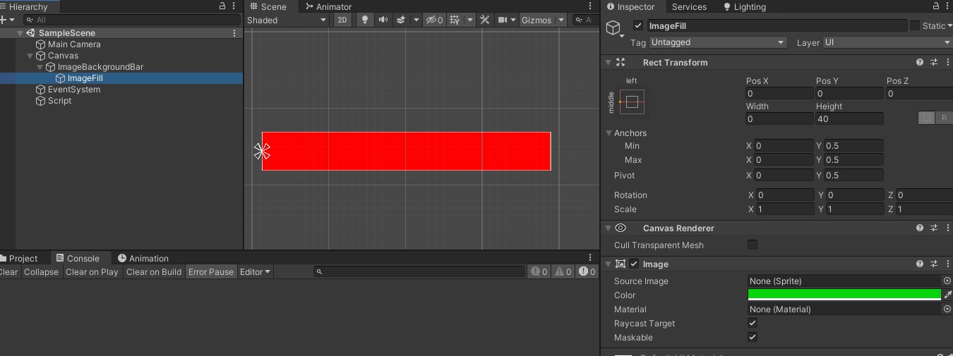 Unity Unity set RectTransform width independent from height