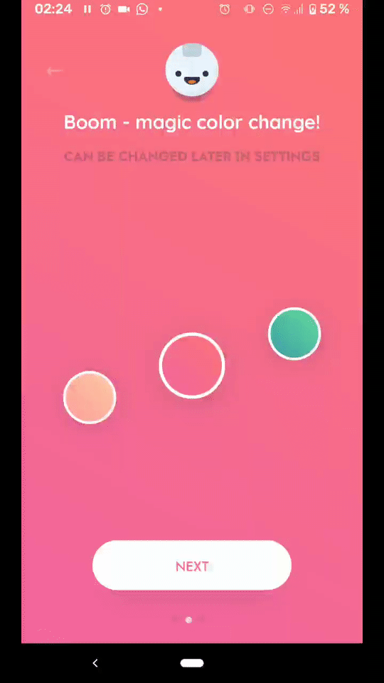 Change Background Color Of Container Using Animation In Flutter Images