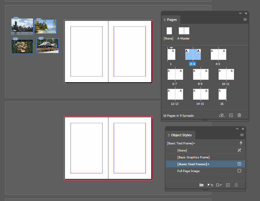 adobe indesign How to correctly set up left and right page numbering