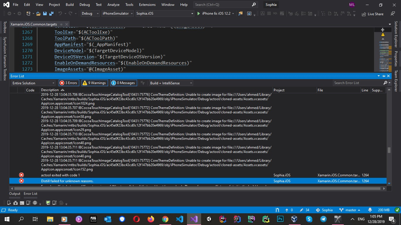 visual studio Severity Code Description Project File Line Suppression