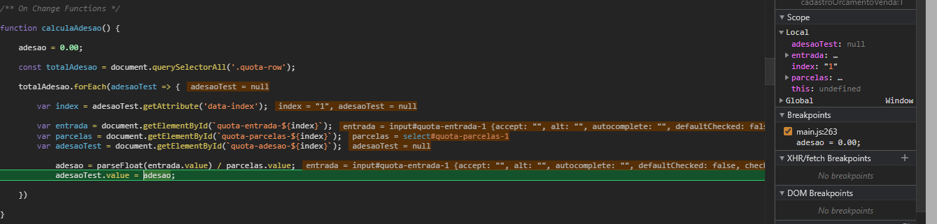 arrays dataindex NodeList.Foreach JavaScript Stack Overflow