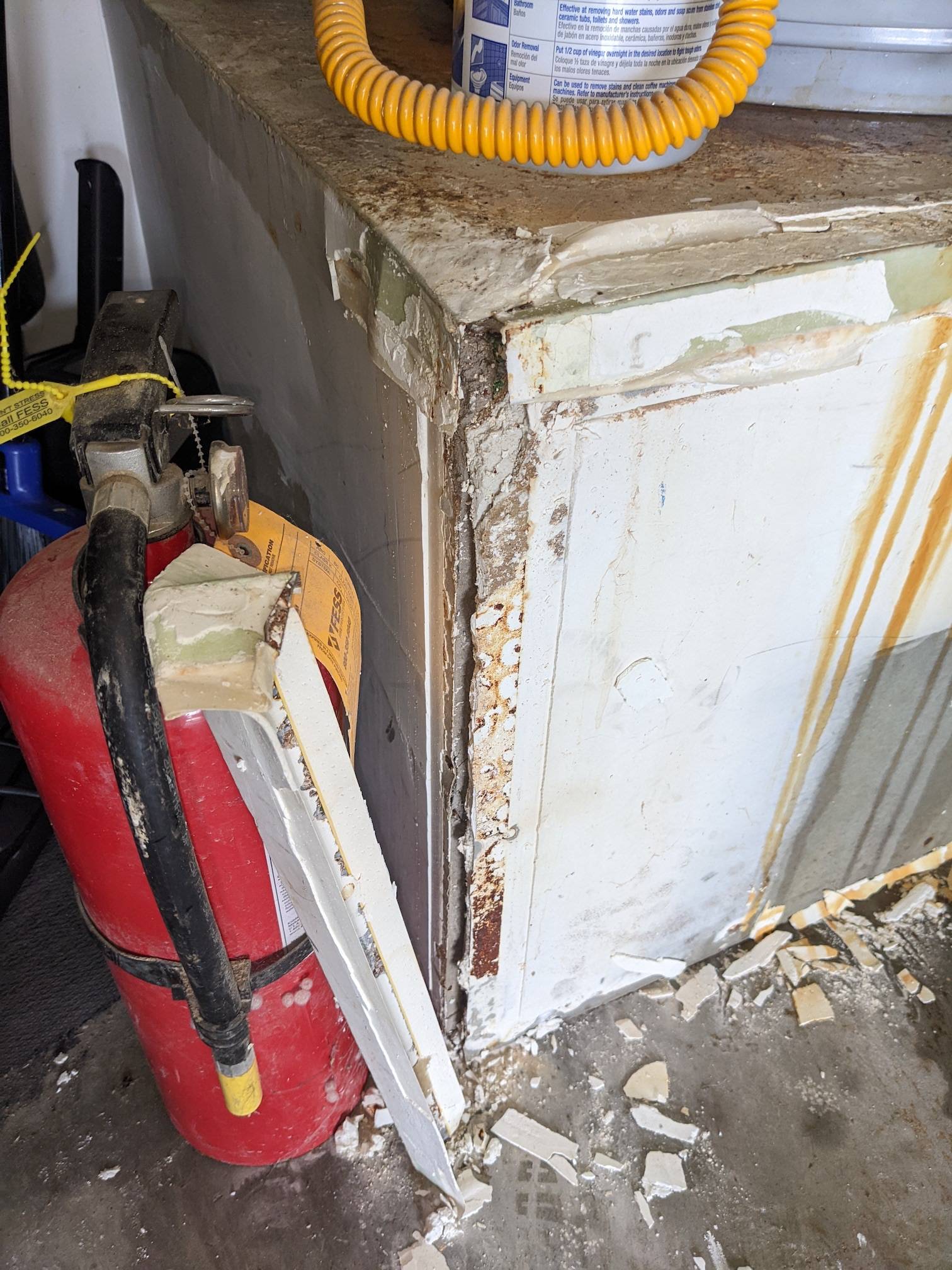 Do I need to service my water heater riser after the heater leaks