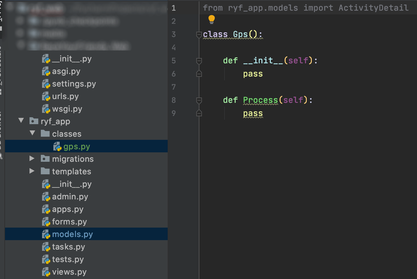 python How to import Django models in seperate class Stack Overflow