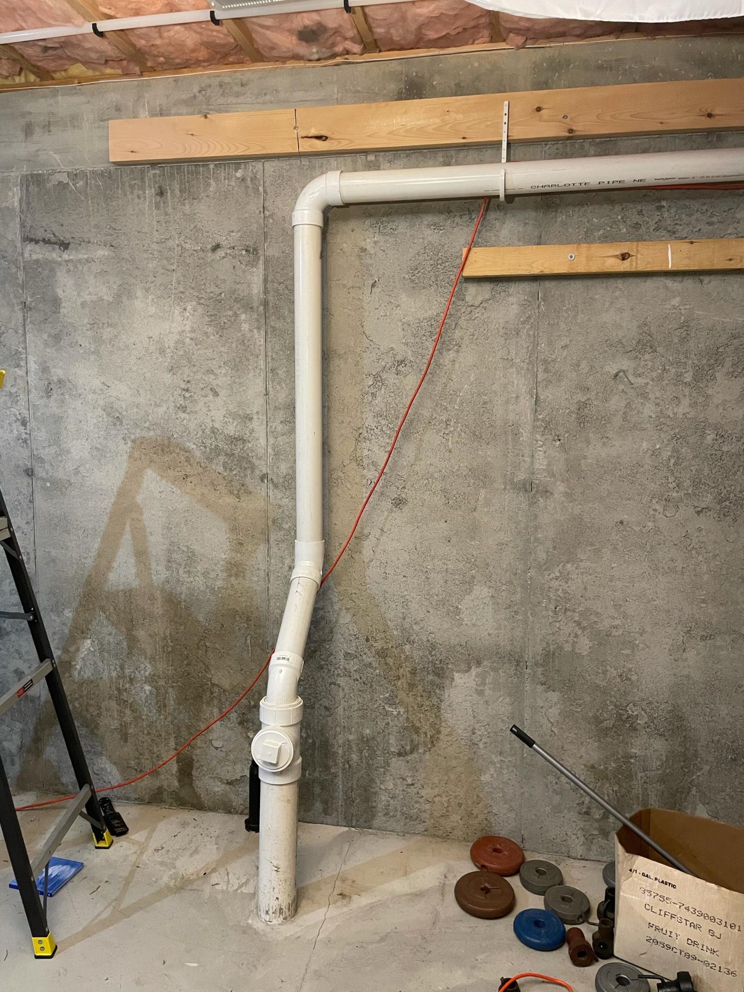 basement Help me identify my rough in plumbing pipes Home