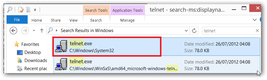 Why can't I launch from a Windows 8 command