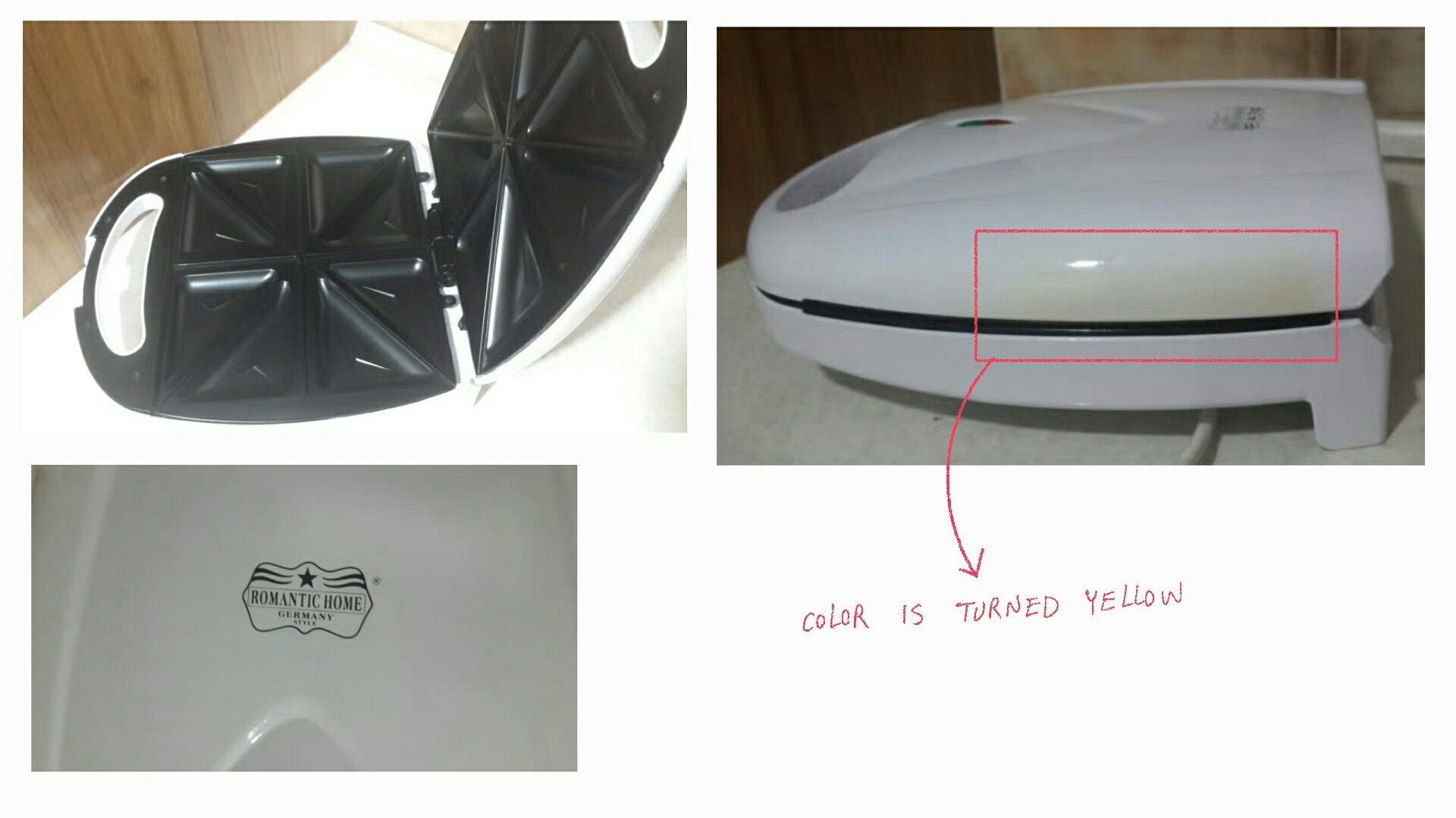 cleaning My white device has turned yellow Seasoned Advice