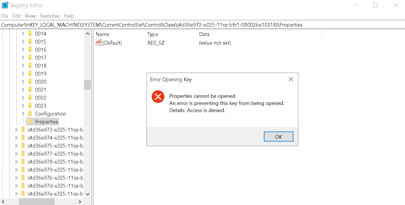 c Requested registry access is not allowed. even with signed exe and