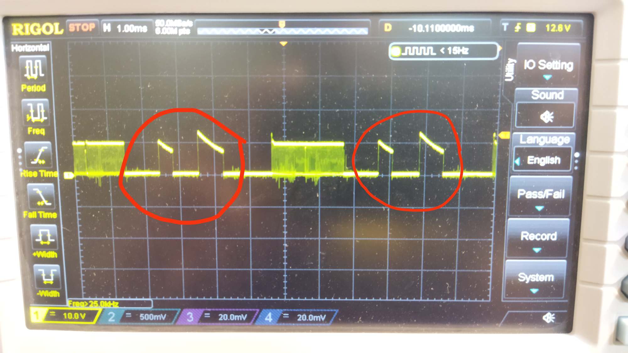 Gatesource voltage waveform in brushless motor drive Electrical