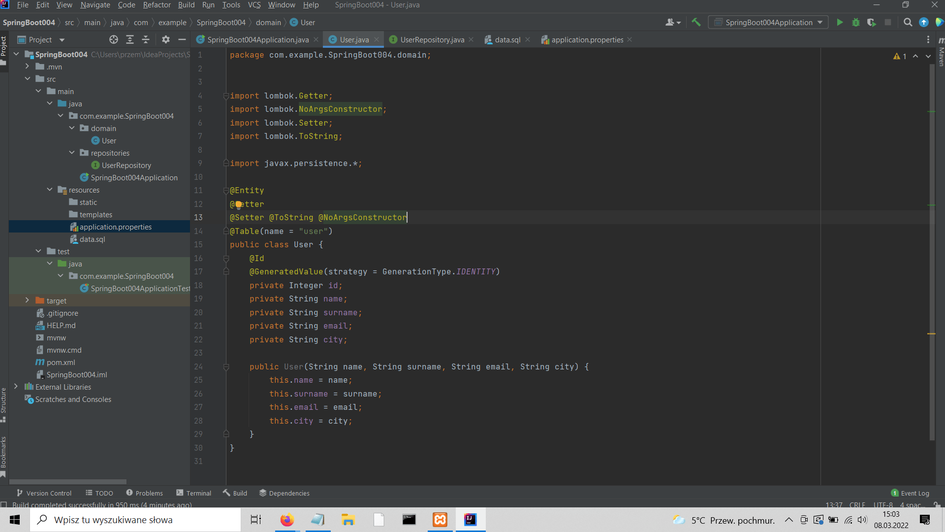 java org.springframework.beans.factory.BeanCreationException Error