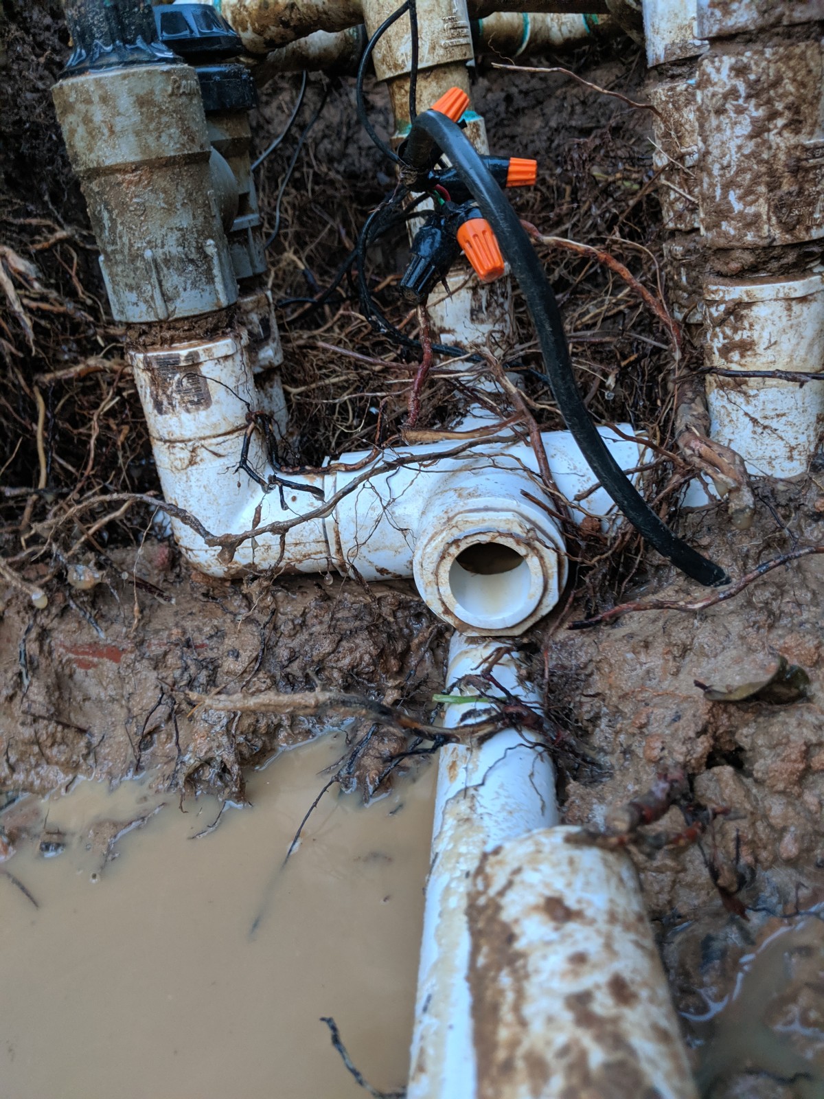 plumbing (How) Can I reuse this PVC 4way Home Improvement Stack