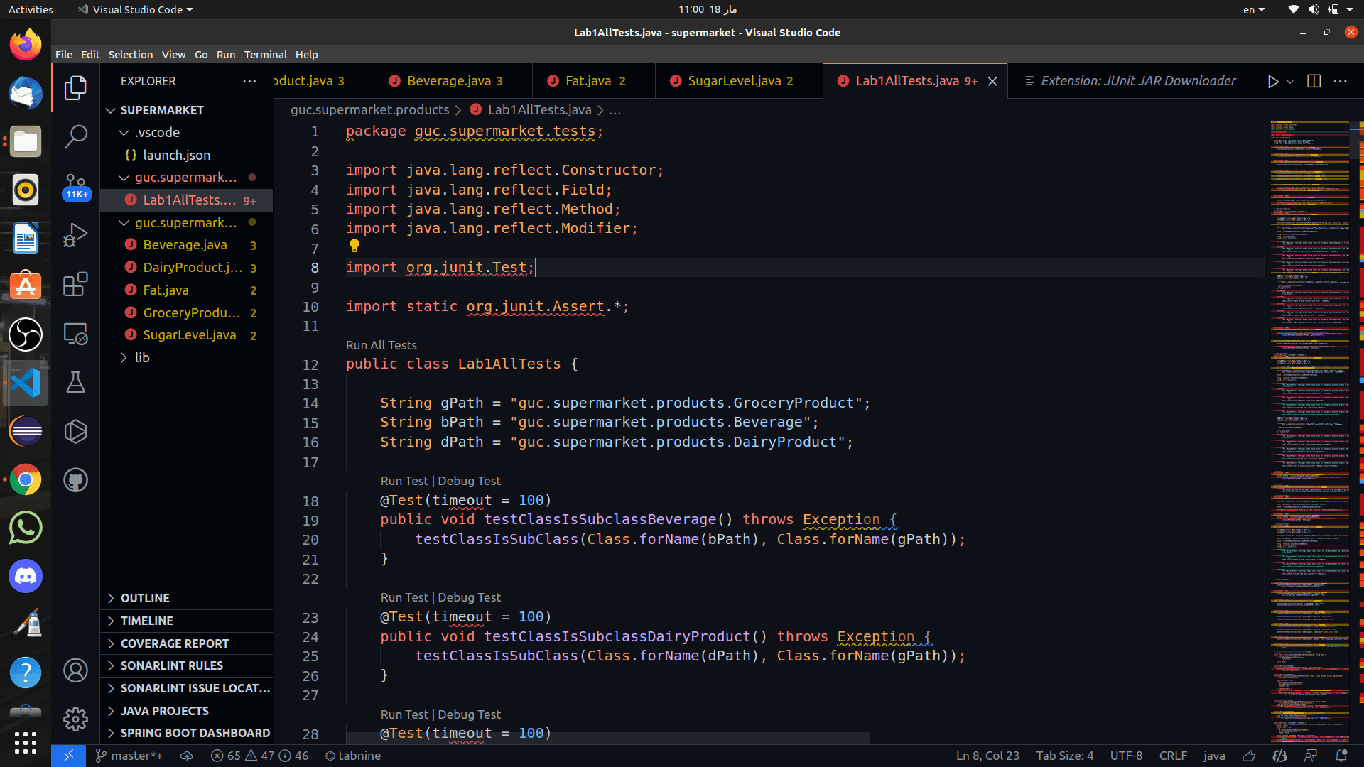 java VS code doesn't resolve junit test Stack Overflow