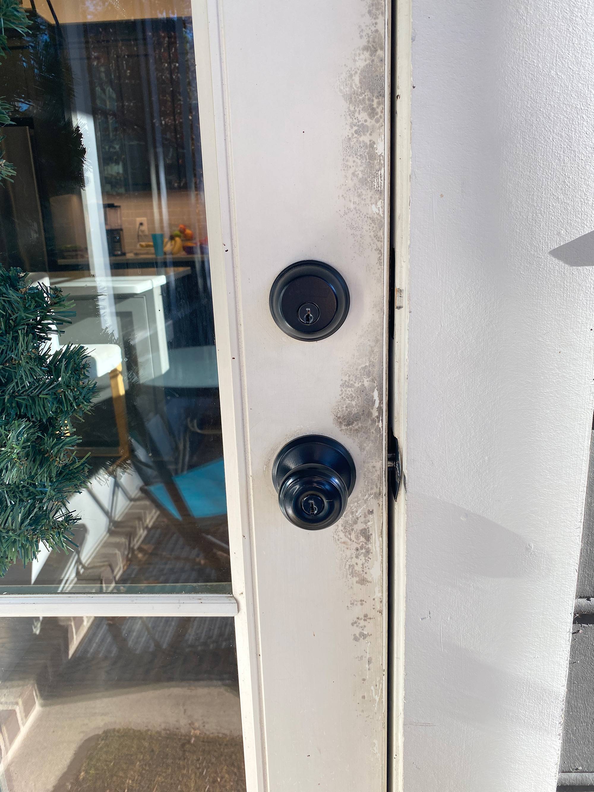 doors Mold around doorknob? Home Improvement Stack Exchange