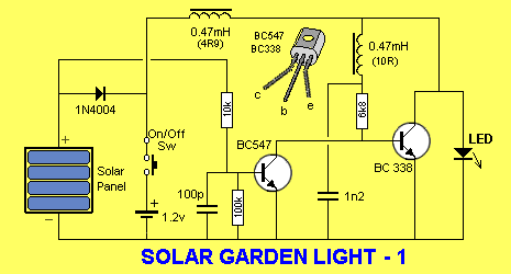 DIY schematic for solar lamp - Electrical Engineering Stack Exchange