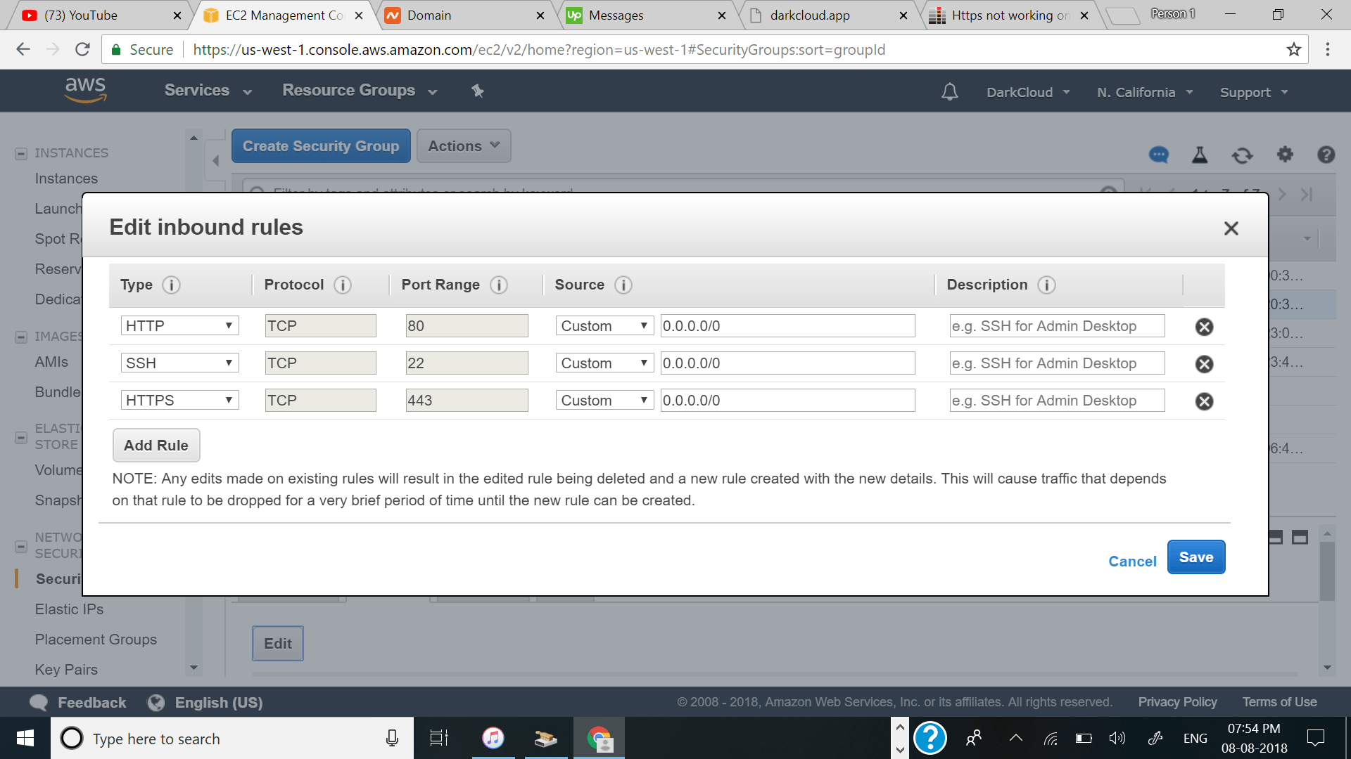 Https not working on AWS EC2 Ringing Liberty