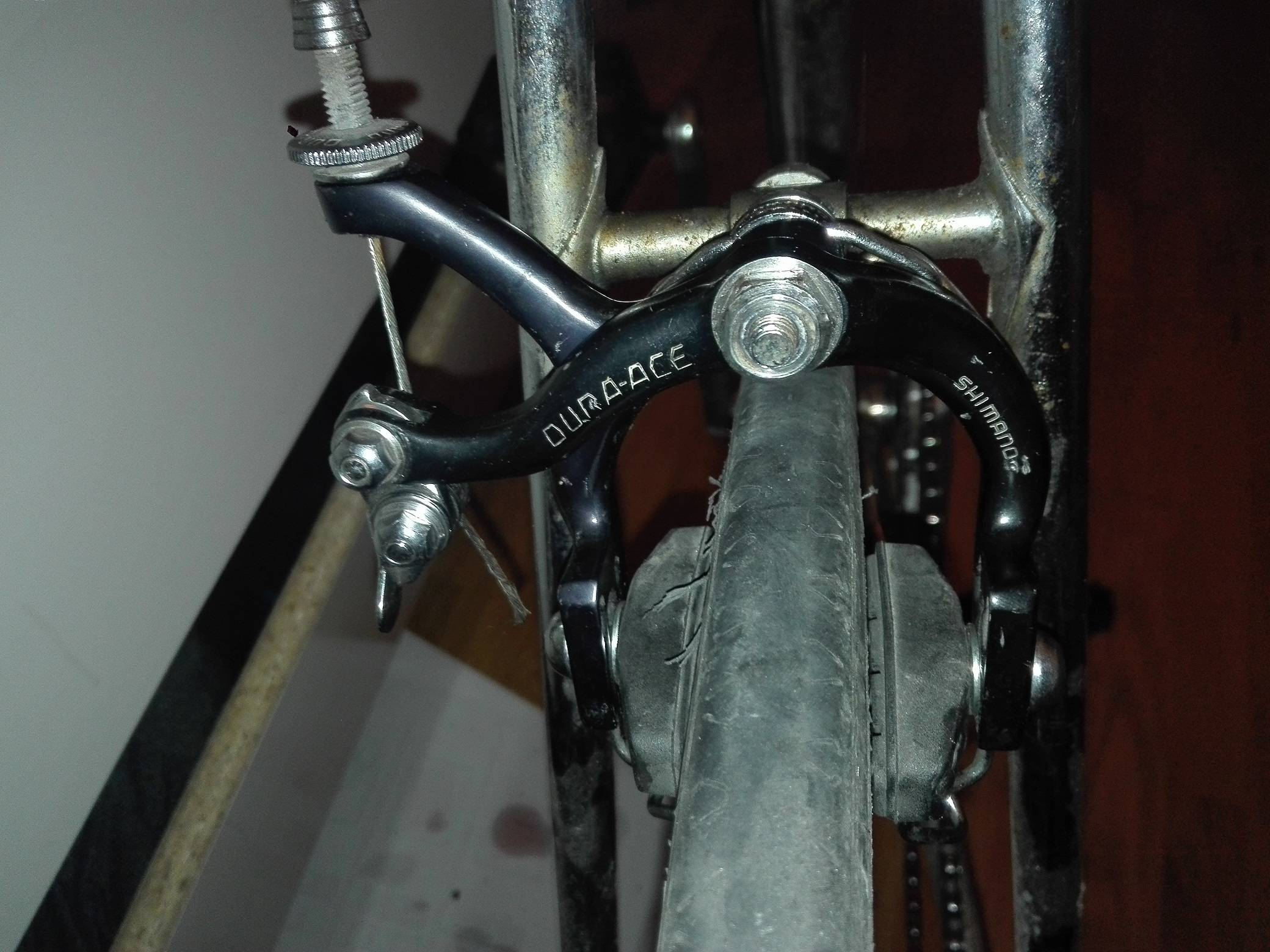 Shimano DuraAce 1st Generation Brake adjustment Bicycles Stack Exchange