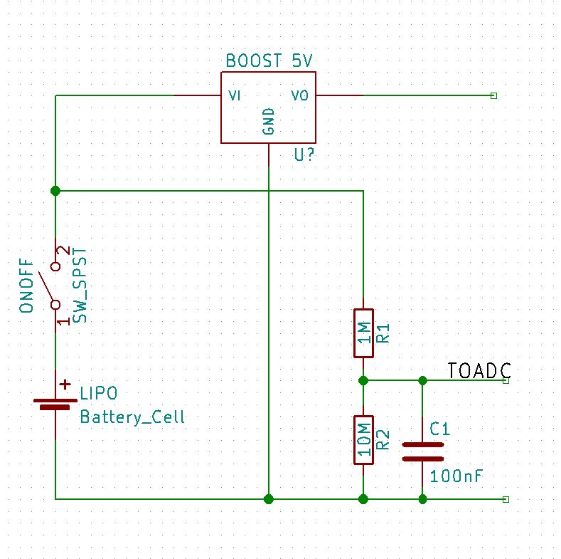 lithium ion Measure Liion battery voltage with an