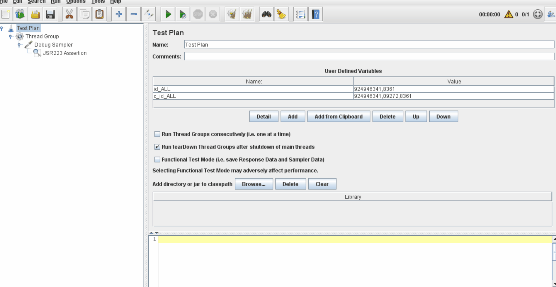 [SOLVED] How to print the missing elements using JMeter? BugsFixing