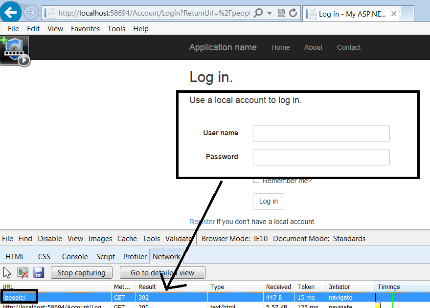 mvc [Authorize] attribute will return http 302 instead of http