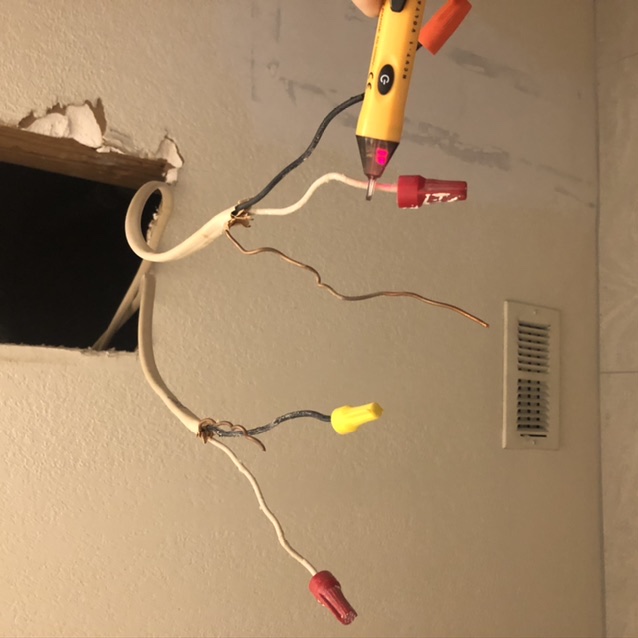 Wiring Why is the white wire hot in an bath exhaust fan switch