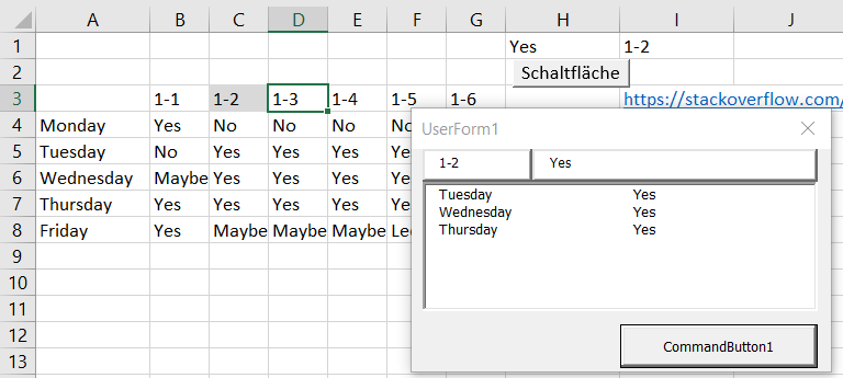 excel VBA Create search results in userform listbox Stack Overflow