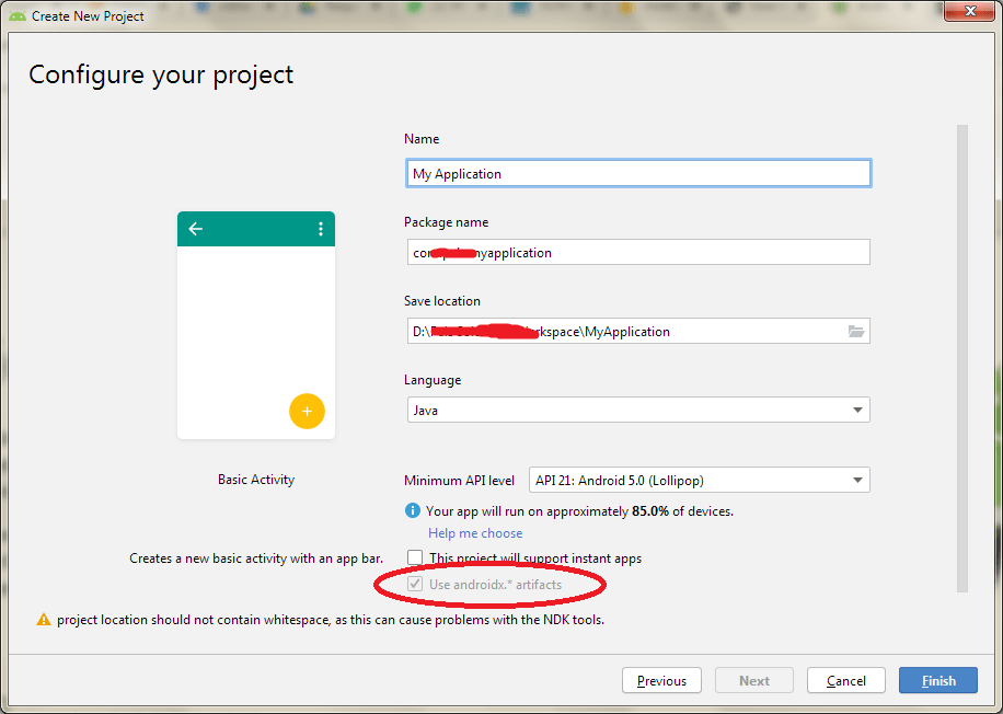 How to disable Android Jetpack in Android Studio? Stack Overflow