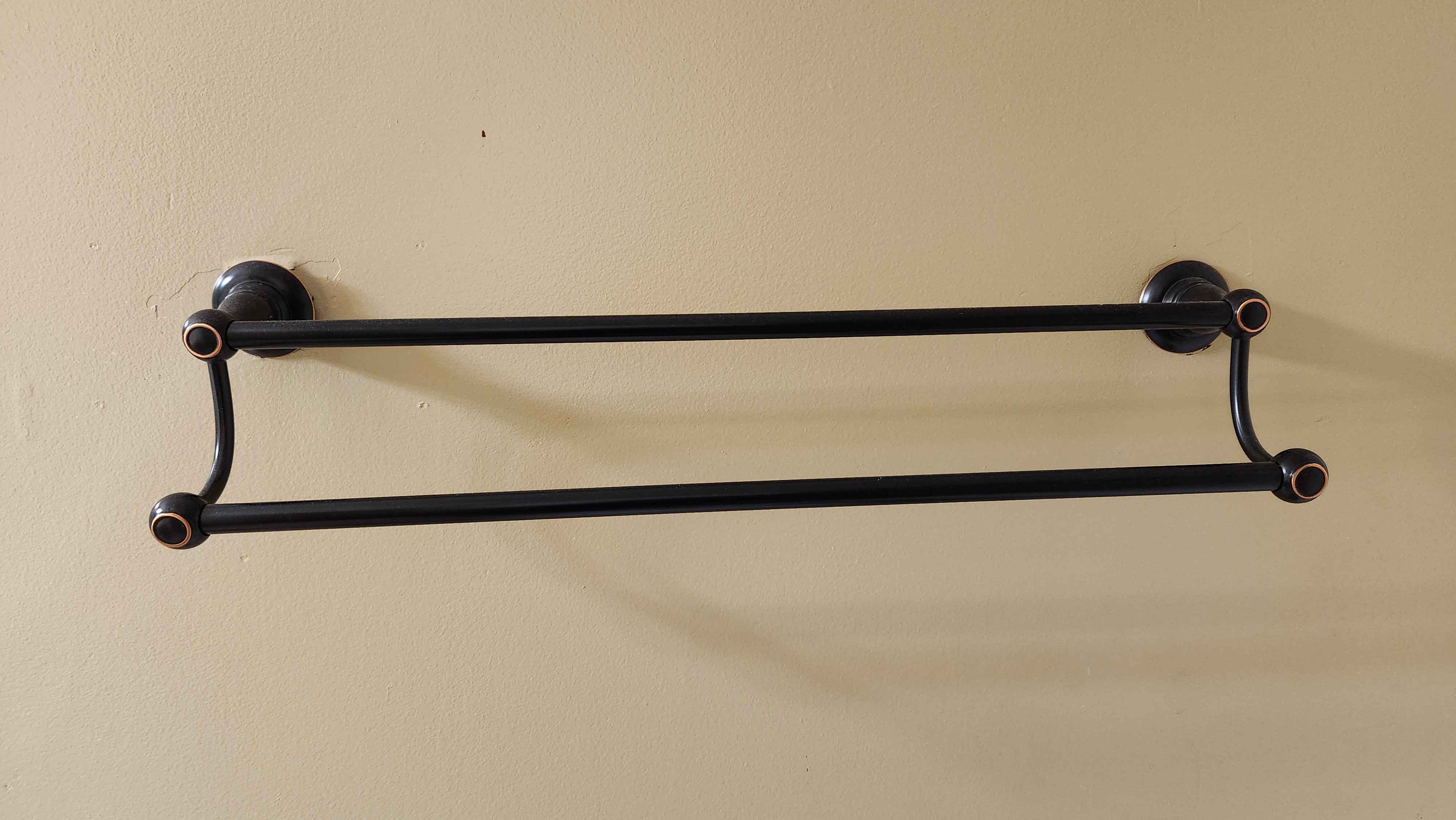 bathroom fixtures How can I remove and reinstall a towel rack