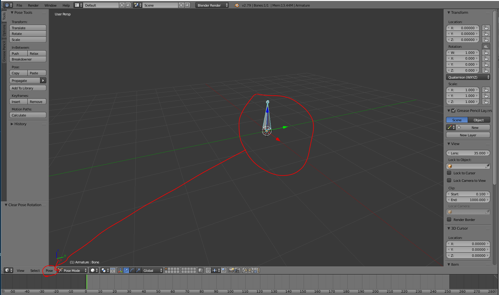 Alternative way to Reset to Original Pose Blender Stack Exchange
