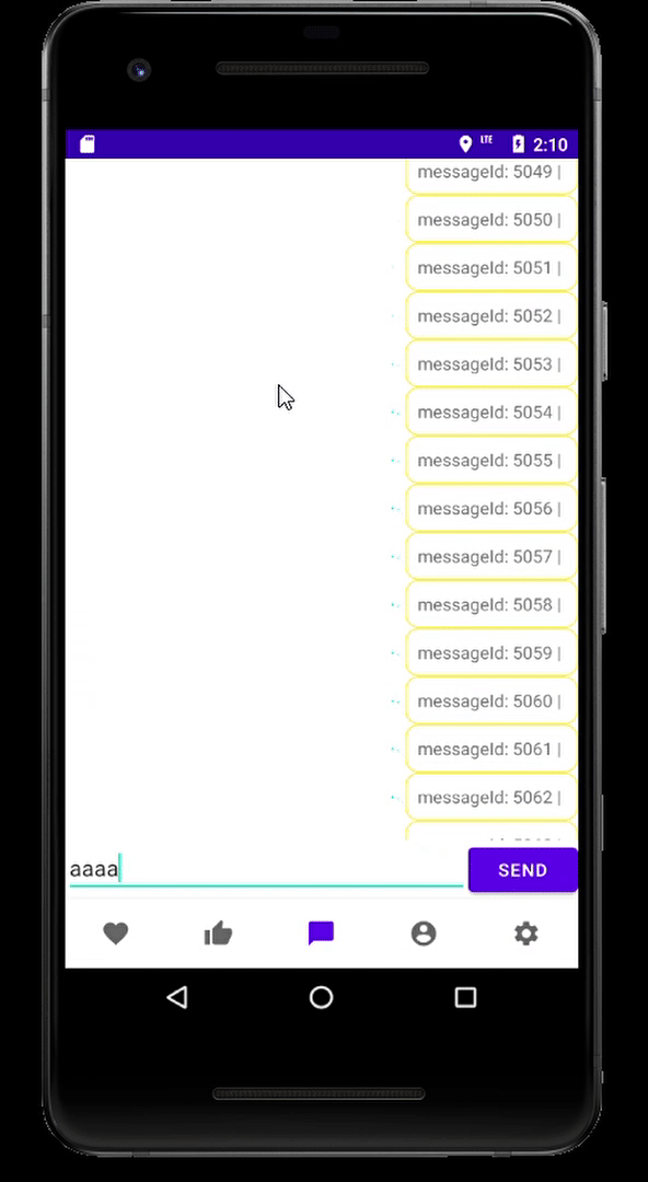 Android Paging library 3 throws exception when a new item is inserted
