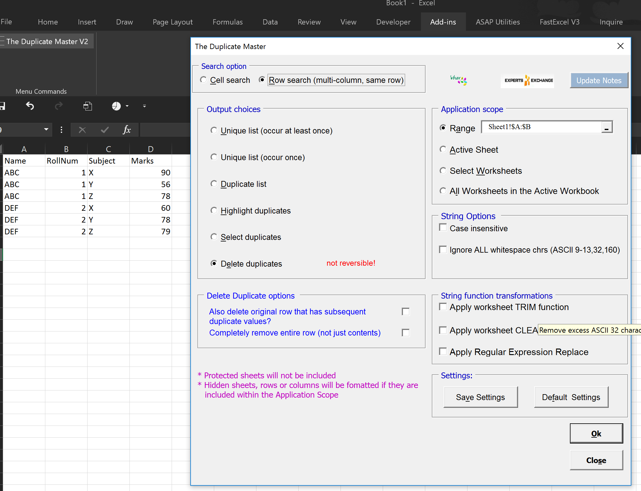 excel Keep first row but delete duplicates Stack Overflow