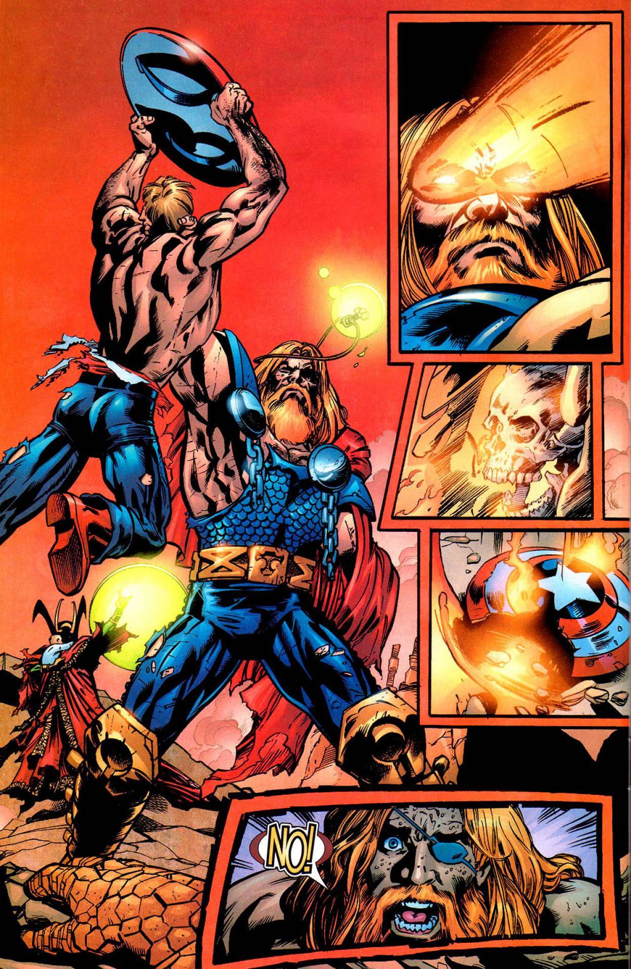 marvel comics Which is more indestructible, Captain America's shield