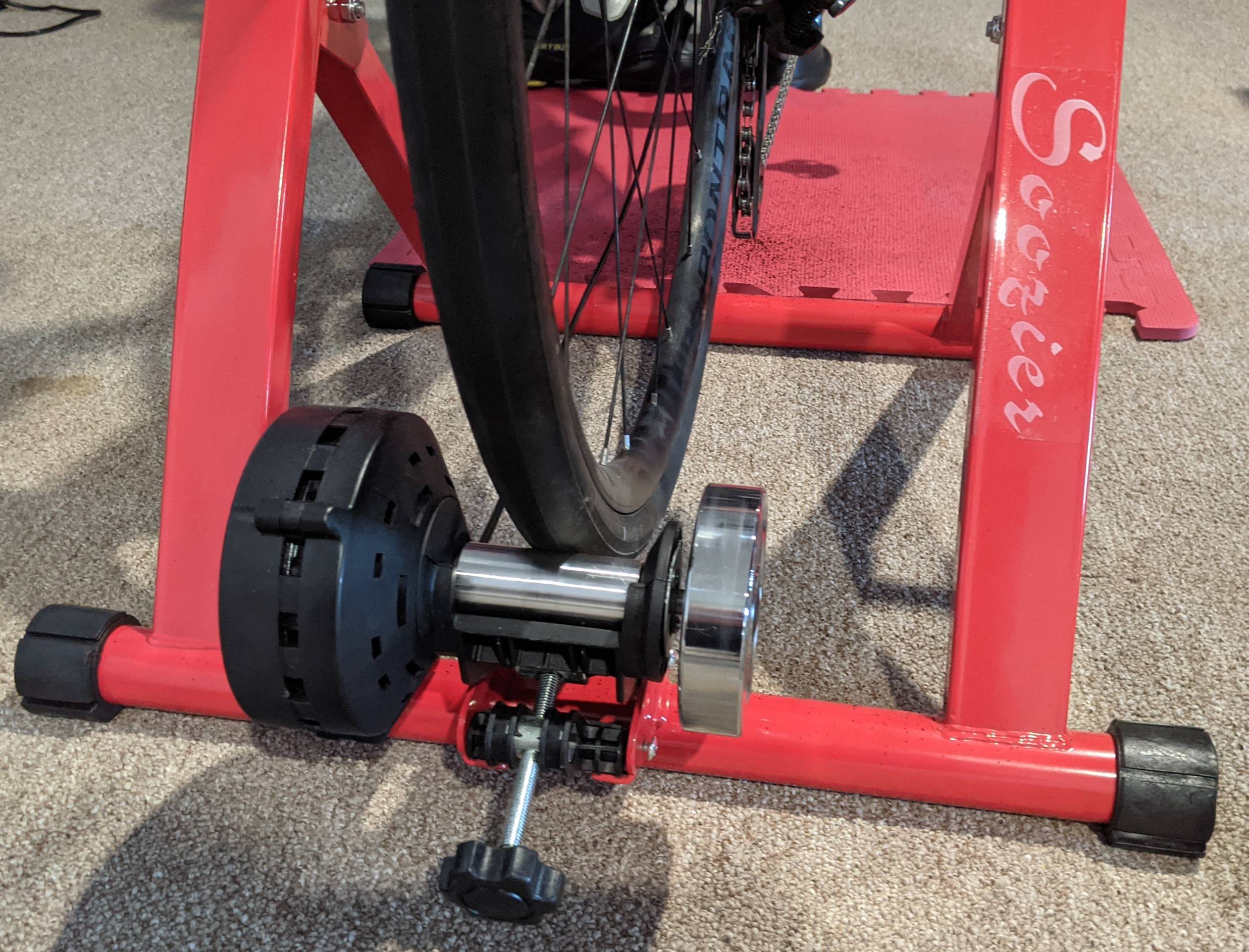 damage Shredded bits of material under my trainer Bicycles Stack