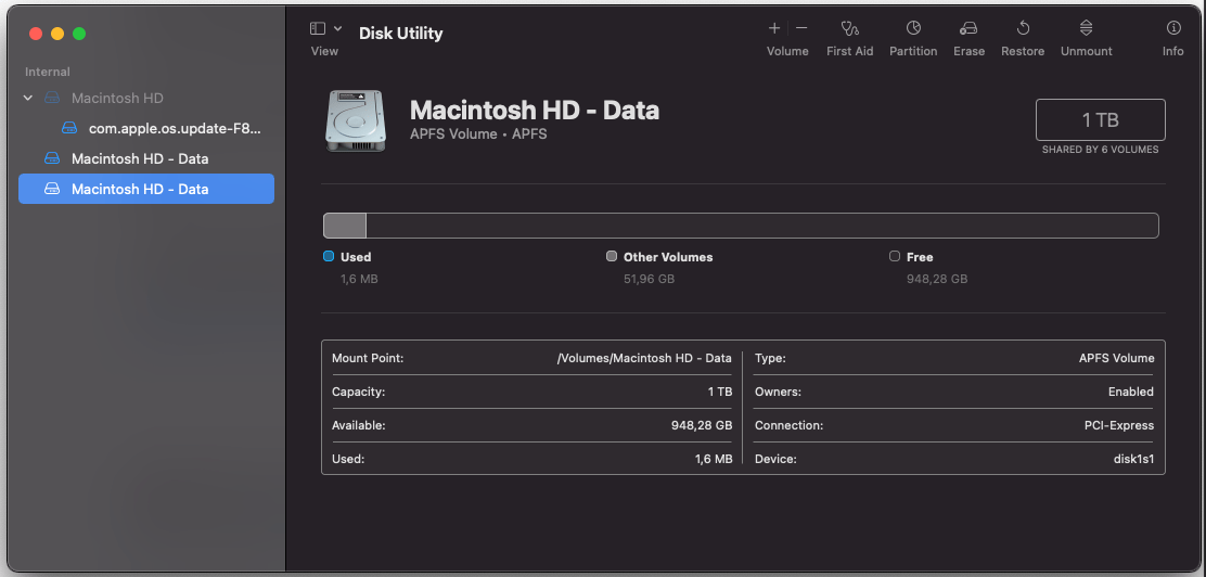 [Resuelta] macos Todos mis datos se encuentran en el