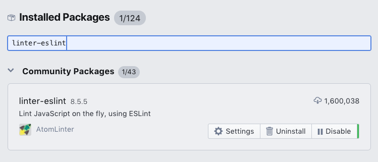 Atom Apm Show Package Config Information Super User