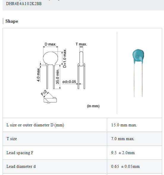 High Voltage Capacitor Lead Clearance Guidelines Valuable Tech Notes