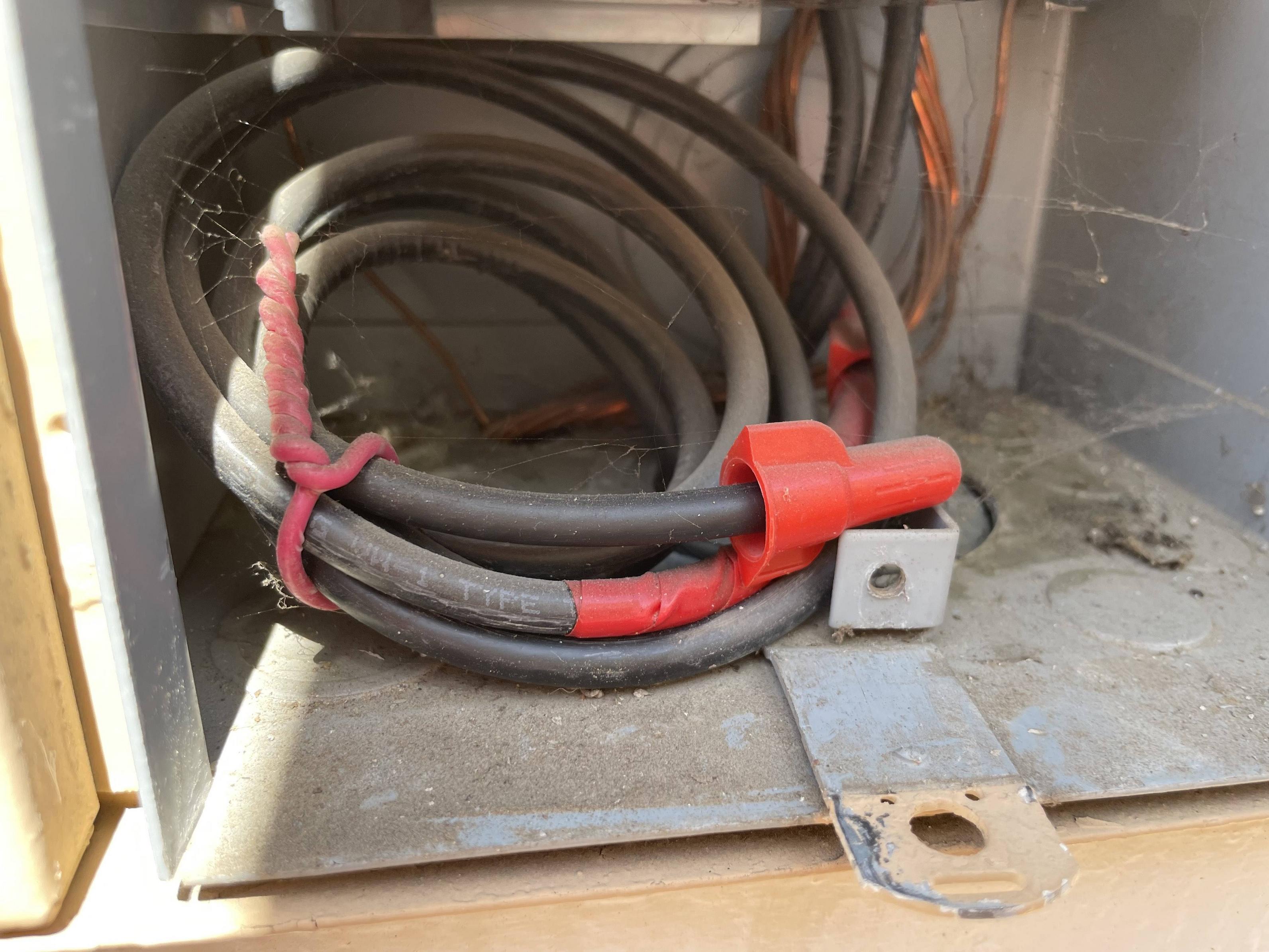 electrical Best way to cover exposed THHN cables where conduit has