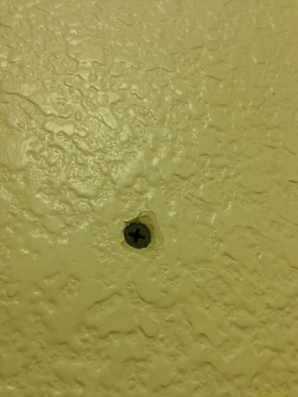 drywall How to make paint stick to a stud screw? Home Improvement