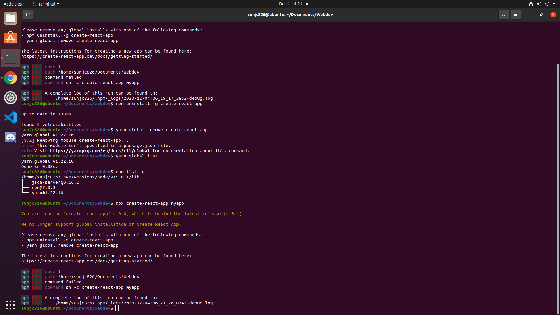 Reactjs Deleting a React app and accessing an existing one A guide
