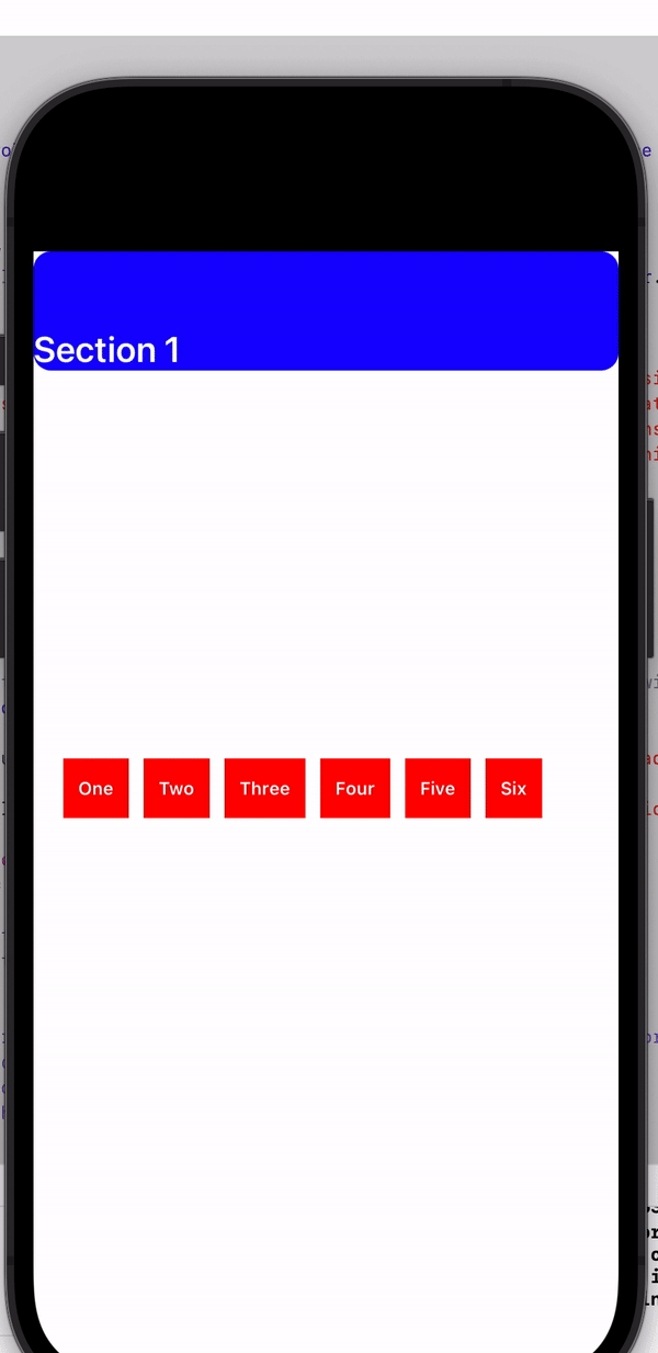 pagination Collectionview with multiple fullscreen sections and