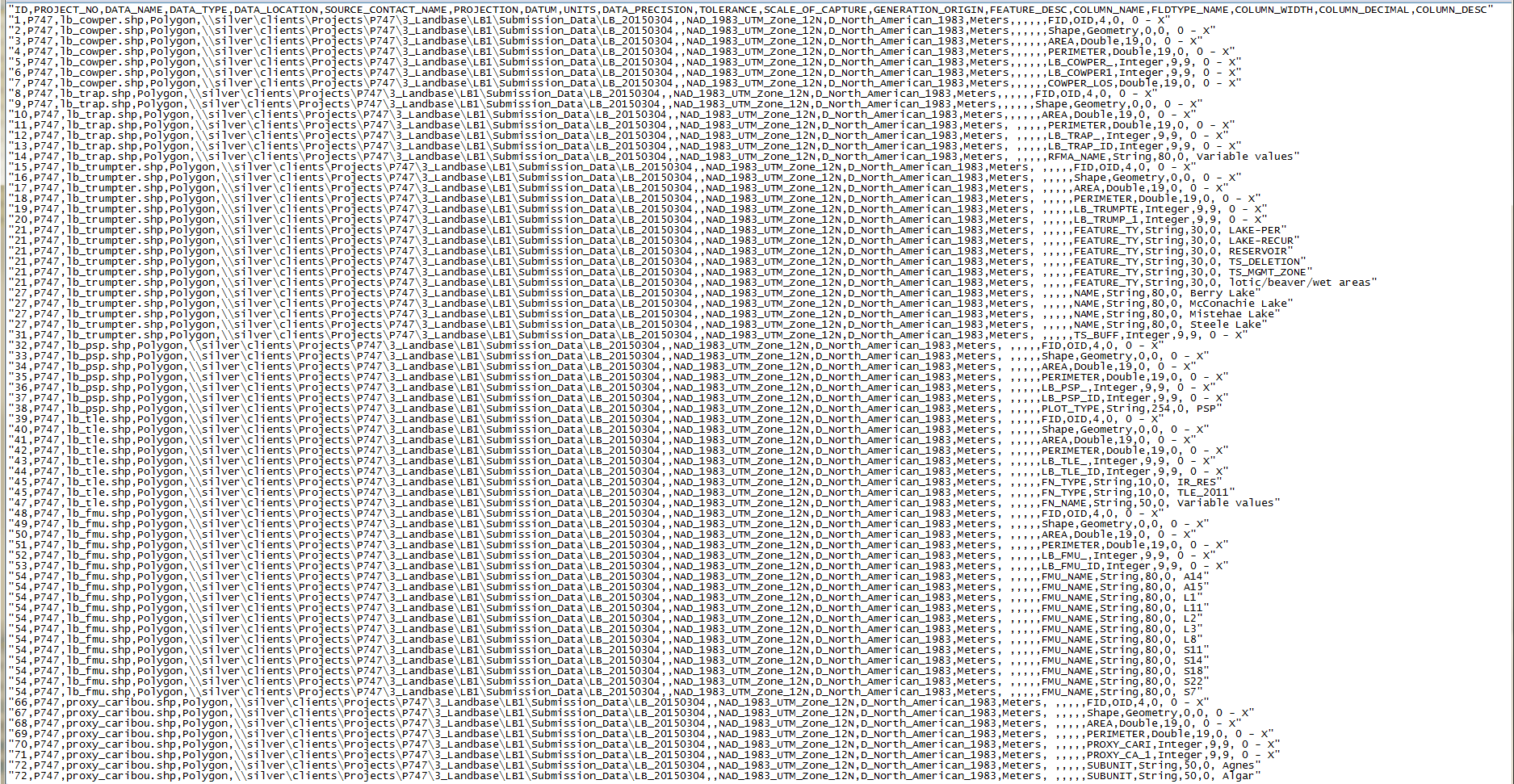 python converting csv to dbf Geographic Information Systems Stack